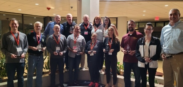 A group of award winners